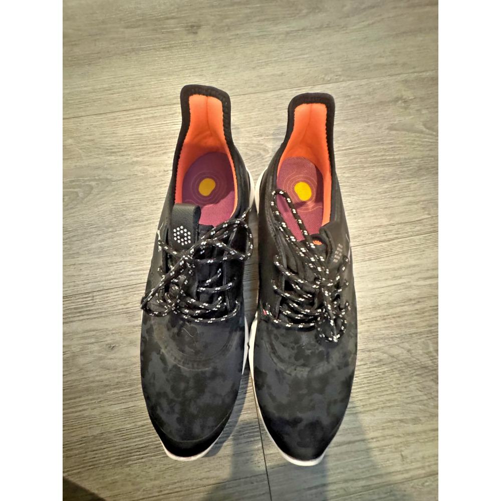 New Puma Golf Ladies IGNITE FASTEN8 Shoes Black /Coral/Silver/High Rise 9 Medium - Picture 2 of 9